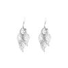 Simple Leaf Hollow Earrings, Exaggerated And Creative Multi-Layer Five-Pointed Star Long Fringed Earrings