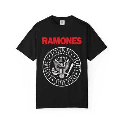 Ramones Logo T-shirt | Punk Band Tee, Rock Music Shirt