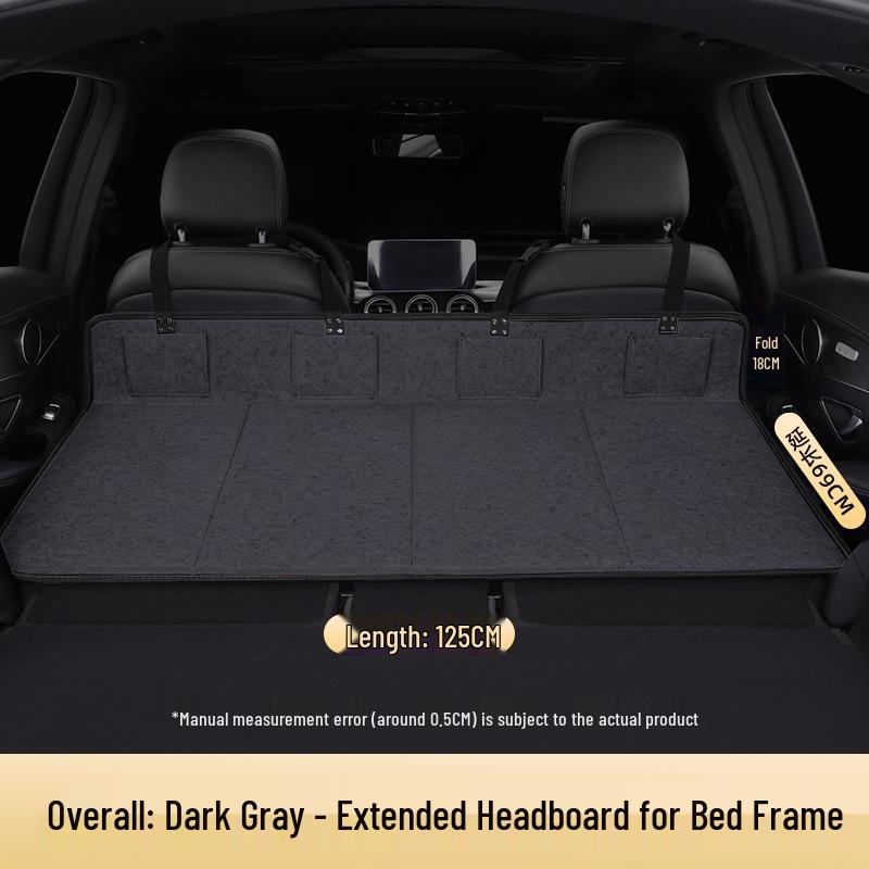 RV Travel Mattress with Headrest for Car Trunk & Rear Seat