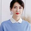 Manufacturer wholesale fake collar cotton autumn and winter shirt decorative collar girl doll collar shirt Korean version shirt