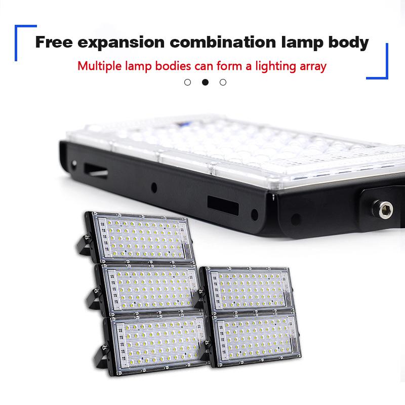 Led Flood Light 50W 100W 200W IP65 Waterproof LED 220V Outdoor Floodlight Spotlight LED Reflector Street Lamp Wall Flood Lights