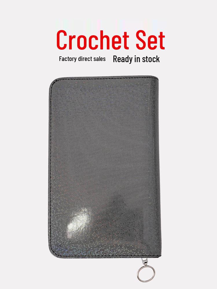 Aluminum Knitting Tools: Detachable 5.5cm Circular Sweater & Sleeve Needles Set