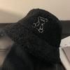Hat Elegant Bear For Women Winter Lamb Wool Insulated Cap Fisherman
