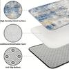1 Unidad Alfombra de Cocina Antifatiga Absorbente Bohemia Impermeable Antideslizante Gruesa Acolchada Alfombra de Cocina Confort de Alta Resistencia Alfombra para Estar de Pie para Cocina