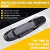 OCPTY Door Handle Exterior Front Driver Left Side Replacement fit 1998-2003 Sienna Outside Door Handle Black