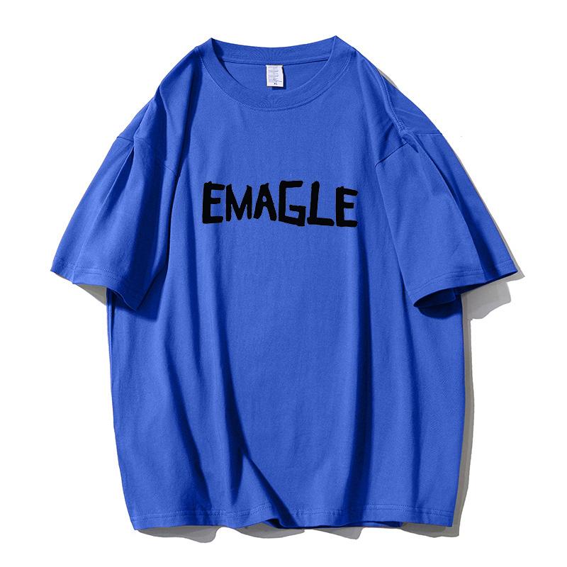 Shellsuning большие хлопковые футболки с графическим рисунком женские летние мягкие — фото 25