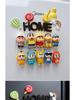 2025 Crayon Shin-chan 3D Cartoon Anime Refrigerator Magnet