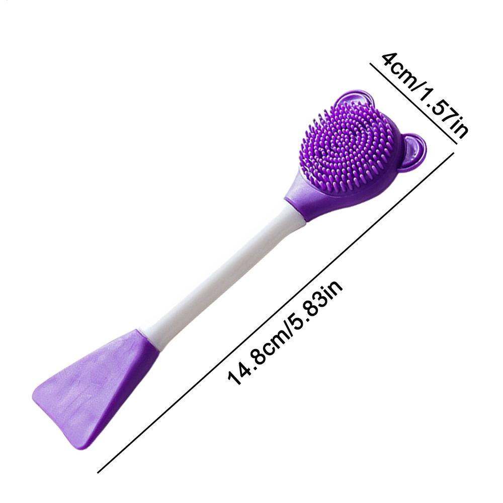 Cat Chin Cleaner Manual Silicone Cat Cleaner Brush Silicone Brush Heads Cleaning Tool For Gums Jaw Tongue Chin And Face Cleaning
