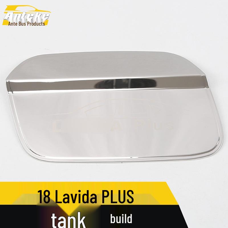 Fits 18 Lavida models: Fuel Tank Cap Sequins & Anti-Scratch Filler Cap Protective Film Exterior Accessories