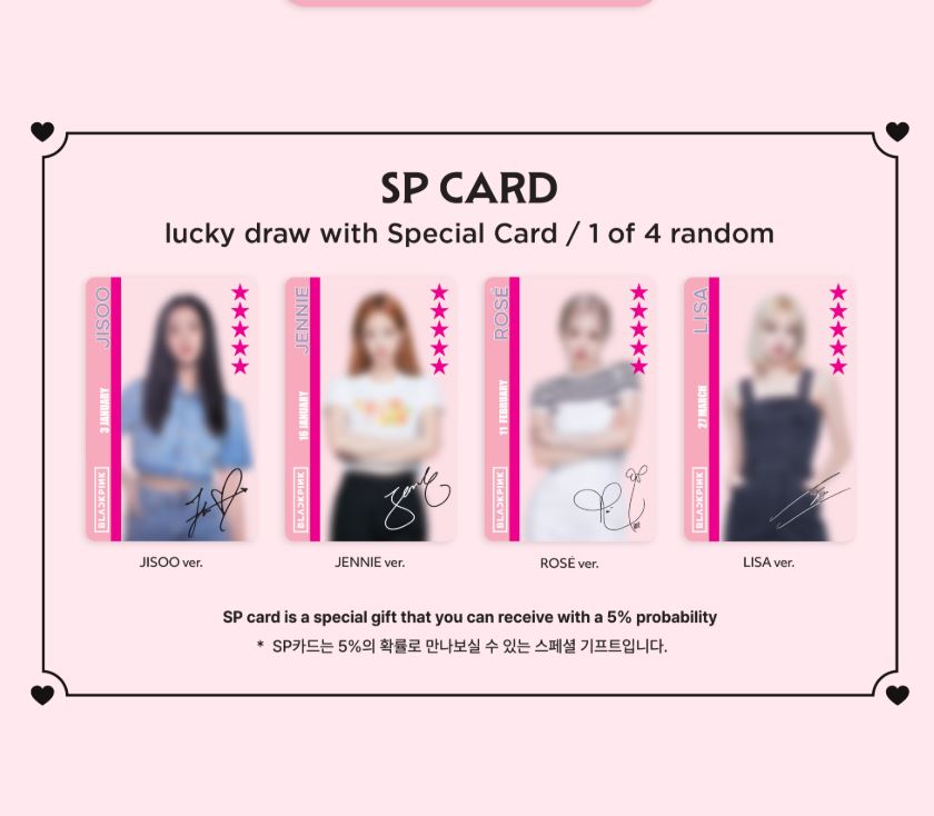 BLACKPINK THE GAME Photocard Collection – MINIATURE WORLD [Pre-Order + In-Game Coupon Benefit]