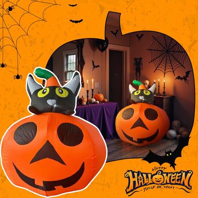 Halloween Inflatable  Glowing  Decoration Party Party Home Decoration Ornaments Easy To Install And Full Of Atmosphere