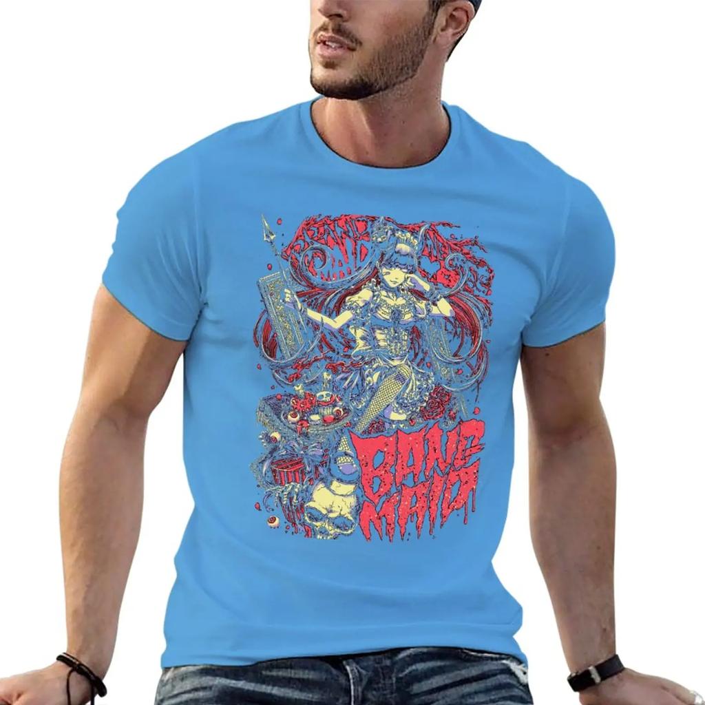 New Band Maid TShirt anime tshirt graphic t shirt vintage kawaii clothes Unisex t shirts