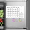 Multi-Style Magnetic Message Board: Wipeable Refrigerator Whiteboard Sticker