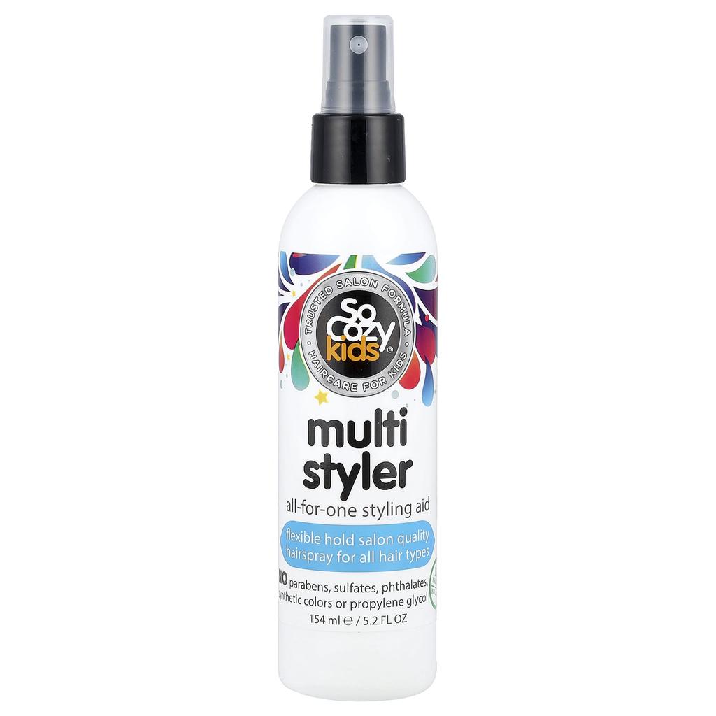 Kids, Multi Styler, All For One Styling Aid, All Hair Types, 5.2 Fl Oz (154 Ml)