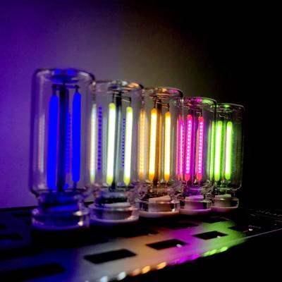 1Pc New Usb Night Light Touch Bedside Car Atmosphere Light Ceramic LED Glass Bottle Romantic Mini