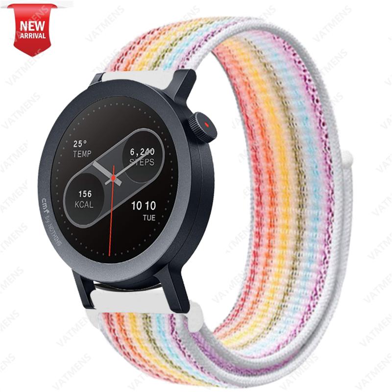 Řemínek pro chytré hodinky CMF Watch Pro 2 Náhradní náramek Nylonový sportovní smyčkový řemínek Correa pro CMF Watch Pro 2