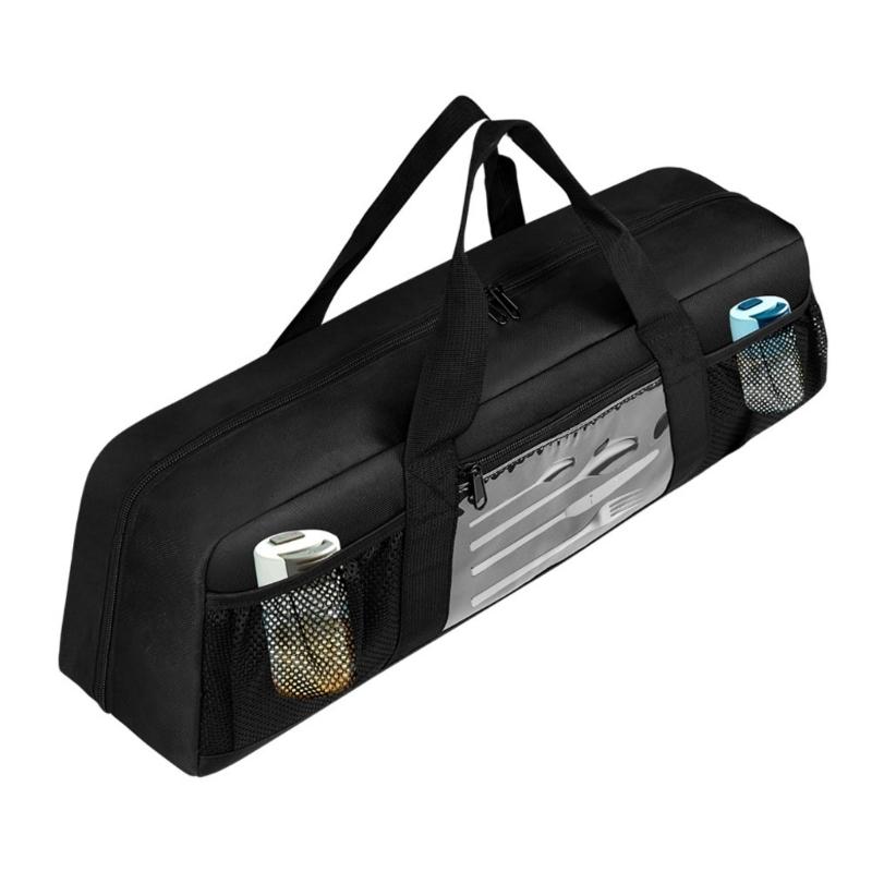 

Spacious Outdoor Cooking Gear Organiser Waterproof Design Perfect For Grilling Utensils Camping Trip 1