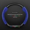 Car Steering Wheel Cover For Mercedes Benz A B C E S Class AMG GLA GLB GLC GLE CLA CLS SLC GLS GLK SLK Vito ML Pilot A45 C43 C63