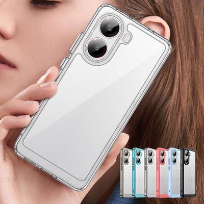 Pour Coque Poco X7 Pro Étui Xiaomi Poco X7 X 7 Capa Pare-chocs Antichoc Arrière Rigide Couleur Transparente Claire Fundas Poco Poco X7 Pro