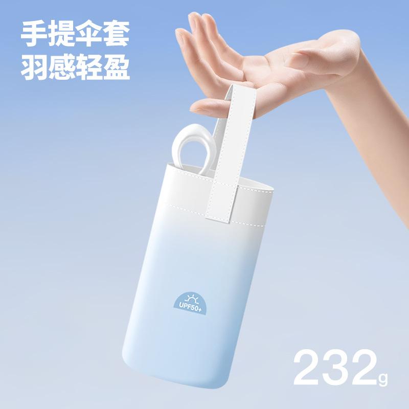 50% off hand open double keel ZA ring buckle handle bag handbag vinyl sunscreen parasol