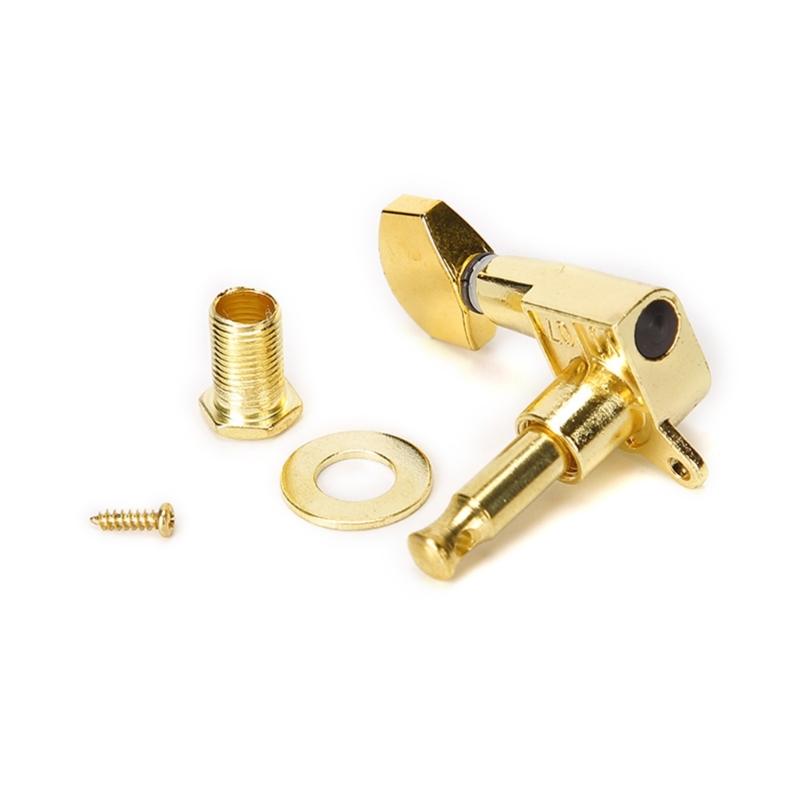 6Pcs 6 Inline Sealed Guitar Tunings Pegs Machine Head String Tuners Tunings Key Replacement Acoustics Guitar Tuner