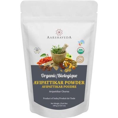 Bio-Avipattikar-Pulver | Ayurvedische Medizin gegen Säure | USDA | EU-Bio | Halal-zertifiziert | 100 g
