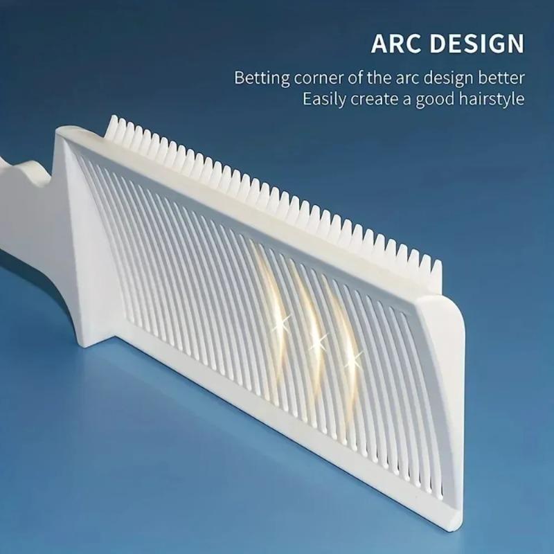 Professional Barber Hair Cutting Comb, Heat Resistant Bleach Brush for Highlighting, Flat Mixing Tint Brush, Salon Styling Tool