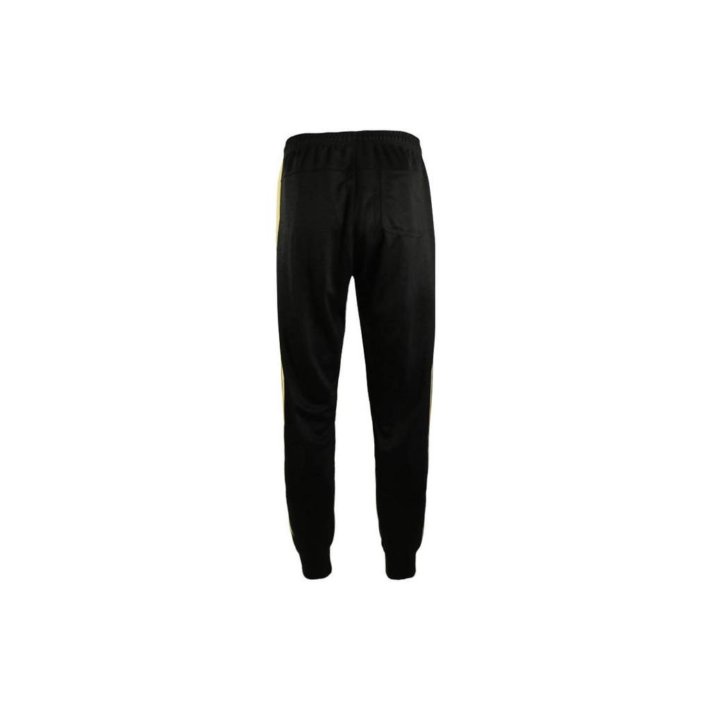 Adidas Wu Bo Series Side Stripe Logo Casual Straight Leg Sports Pants Men Pants Black TR30P1-BG