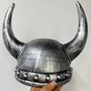 Viking Helmet with Horns for Adult, Medieval Viking Hat Halloween Cosplay
