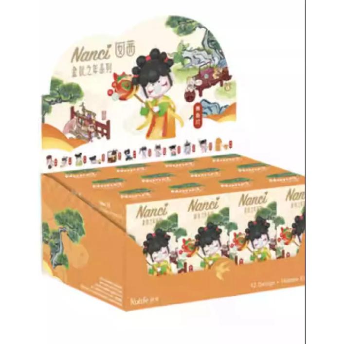 

Игрушки в оригинальной коробке в китайском стиле, одежда для девочек, ежедневная серия, модель, подтверждение стиля, милая аниме-фигурка, подарочная коробка-сюрприз 1 box of 12pcs