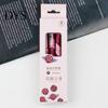 Plastic Pen 4Pcs/Set 0.5mm Gel Press Quick Drying Black Ink Fine Student Point Stationery Flower Themed Writing Office Supplies Sign
