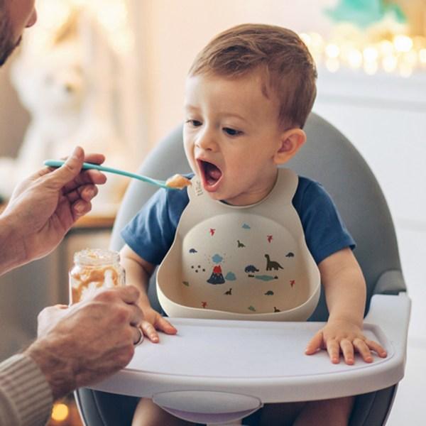 Fromis Silicone Bib, Dino, 1 Piece