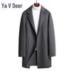 Yalu Men's Double-sided Wool Overcoat YDYDPG2266