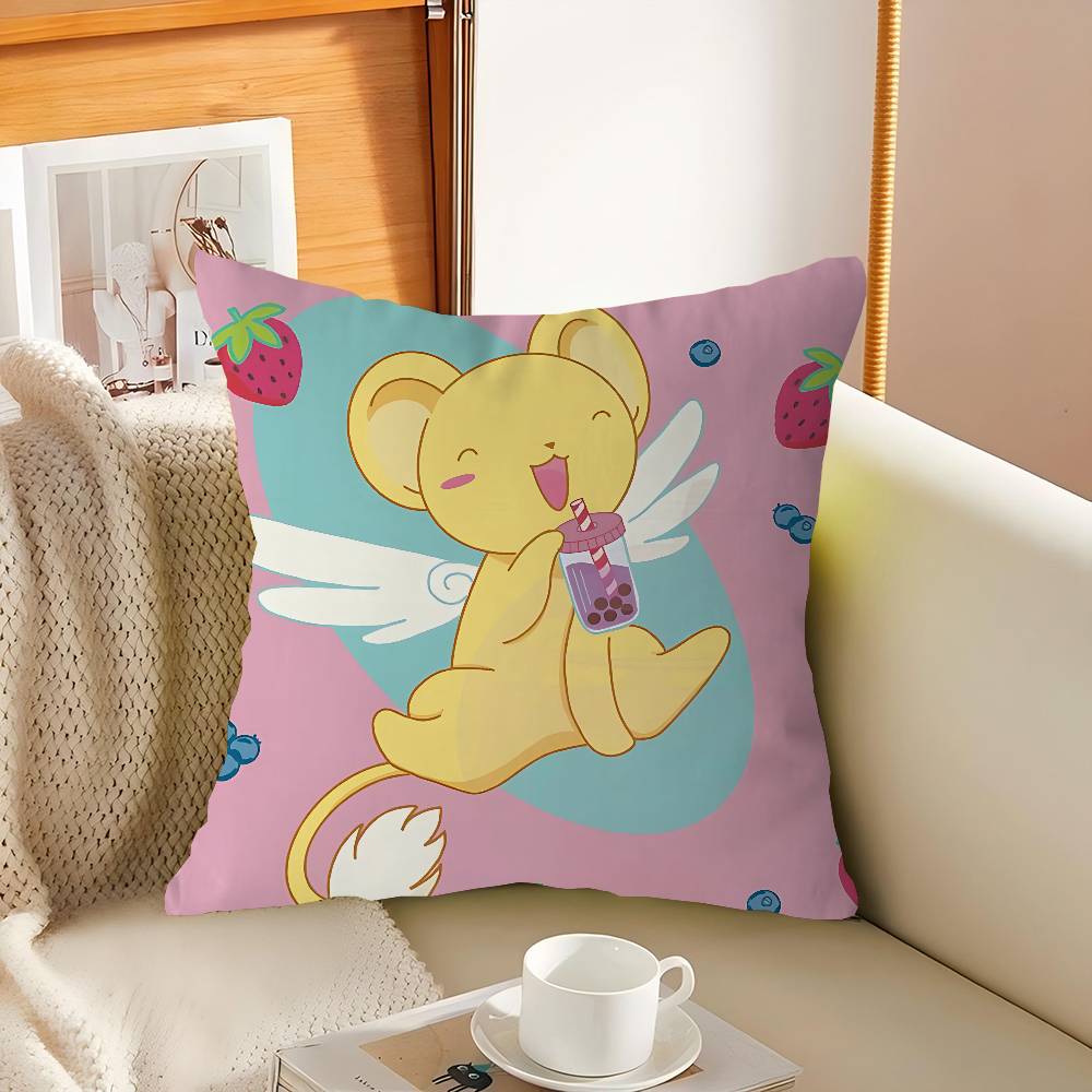 

Cartoon K-Kero Chan Cushion Cover Decorative Pillow Sofa Home Decor Case Pillow Cases 16x16Inch
