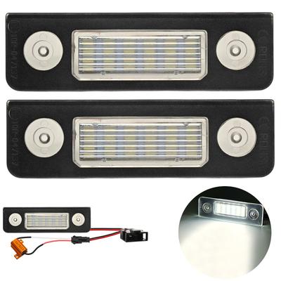 LED License Plate Lights Compatible with Skoda Octavia II, Roomster 550lm, 2pcs Off-Road
