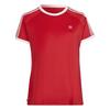 Womens/Ladies 3 Stripes Slim T-Shirt