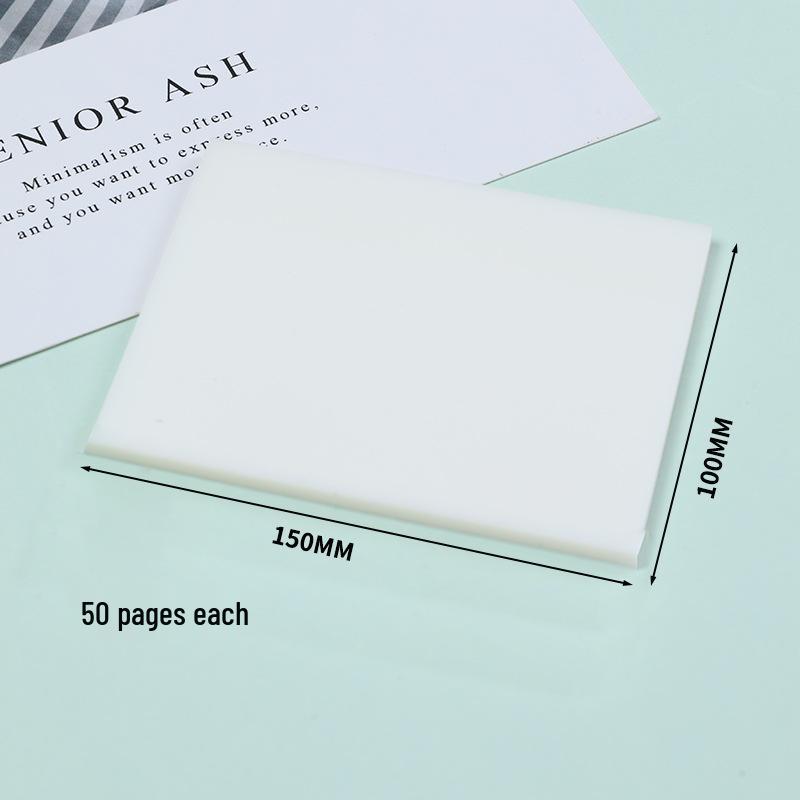 Transparent PET Morandi Sticky Notes for Students