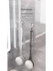 Dual-Sided Long Handle Bath Brush - Soft Bristle Back Scrubber for Home