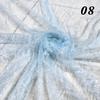 Glitter Sequin Lace Fabric Iron Bronzing Wave Pattern Polyester Material Bridal Wedding Party Evening Dress Fabric DIY Textile