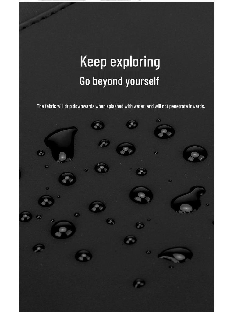 Men's Oxford Cloth Travel & Business Backpack - Lightweight, Large Capacity, Ideal for Commuting, Autumn & Winter Use