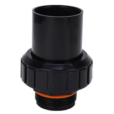 Tuyau d'eau droit à réservoir de sable avec raccord fileté Raccords de pompe de piscine Adaptateur de raccord union PVC