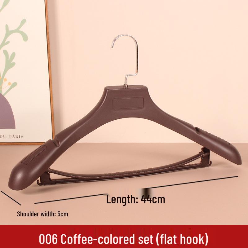 Rutschfeste Nahtlose Kunststoff-Kleiderbügel für Zuhause und den Laden