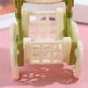 Supermarket Handcart Trolley Dollhouse Furniture Supermarket Shopping Basket Dollhouse Accessories