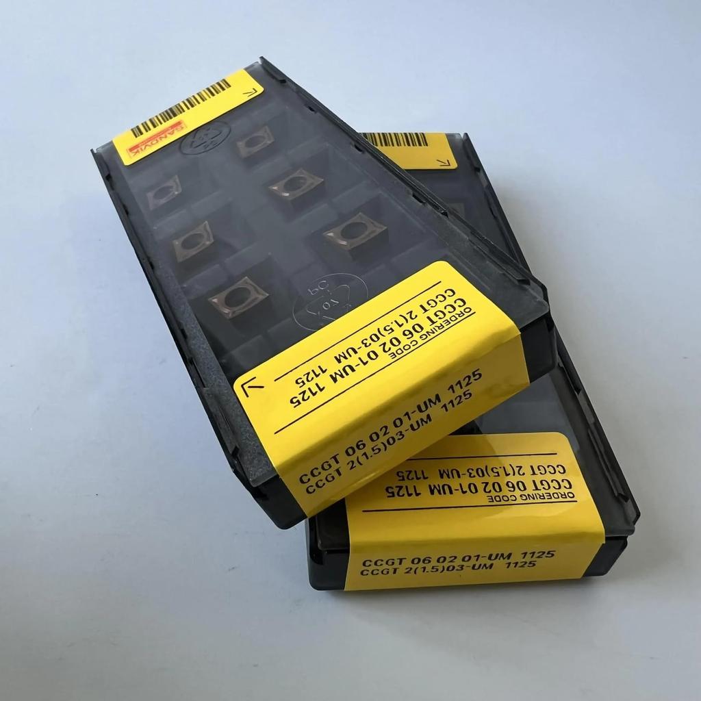CCGT060201-UM 1125  / CNC-Drehmaschine Hartmetallklinge 10 STK.