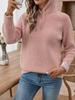 2025 Autumn/Winter Loose Faux Mink Velvet Hooded Sweater for Women - Versatile Lazy Style