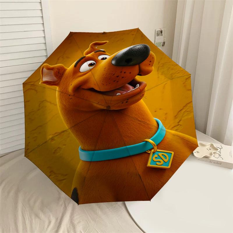 

1PC Warner scooby-doo sd Automatic Open/Close Umbrella with Windproof, 52-Rib Sturdy Canopy, Durable Ribs1269A