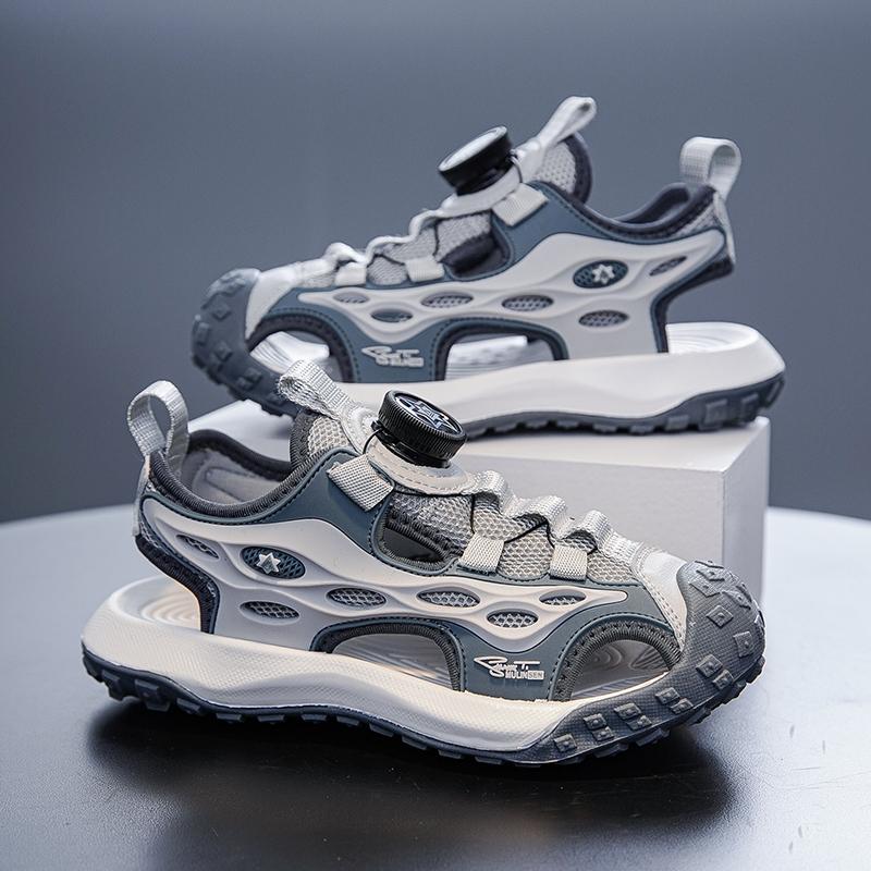 Children's Shoes Casual Shoes Parent-Child Shoes Trend Shoes Children's Trend All-Match Casual Fashion Rotating Button Shoes Basketball shoes
