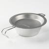 Captain Stag Outdoor Dish Lid Plate, 13cm, Lightweight Titanium, Made In Japan, Tsubame-Sanjo, UH-4507