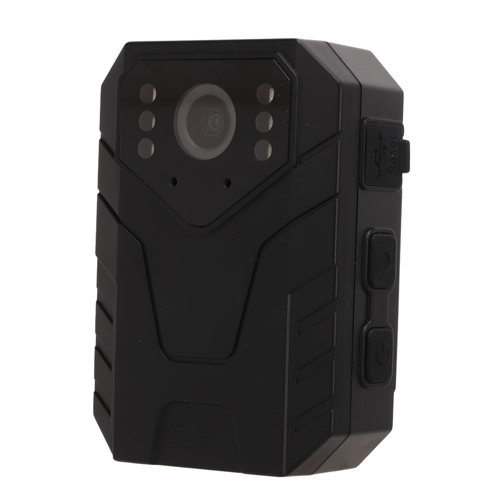 

4K HD Body Camera Clip On Wearable Security Camera Night Vision Motion Detection Surveillance Cam EU Plug