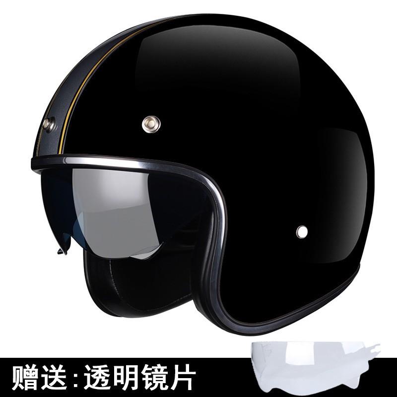 Django Style 3/4 Motorcycle Helmet Men Women ABS Full Face Cover All Season Urban Commuter Scooter